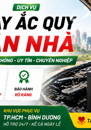 Thay bình ắc quy