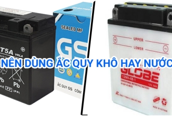 Phân Biệt Ắc Quy Khô Và Ắc Quy Nước Chi Tiết Từ Chuyên Gia