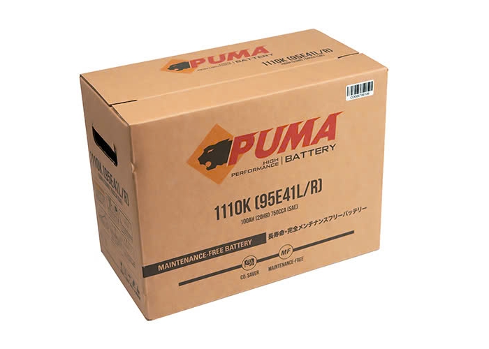 ẮC QUY PUMA 1110K (95E41L/R) (12V-100AH)
