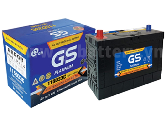 ẮC QUY GS 115D33C (12V-100AH)
