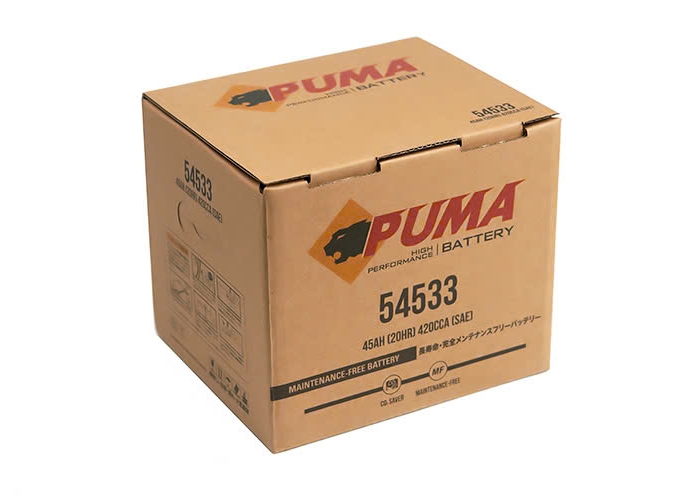 ẮC QUY PUMA DIN45 54533 (12V-45AH)