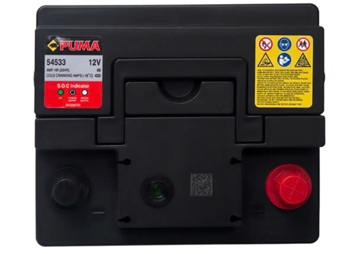 ẮC QUY PUMA DIN45 54533 (12V-45AH)