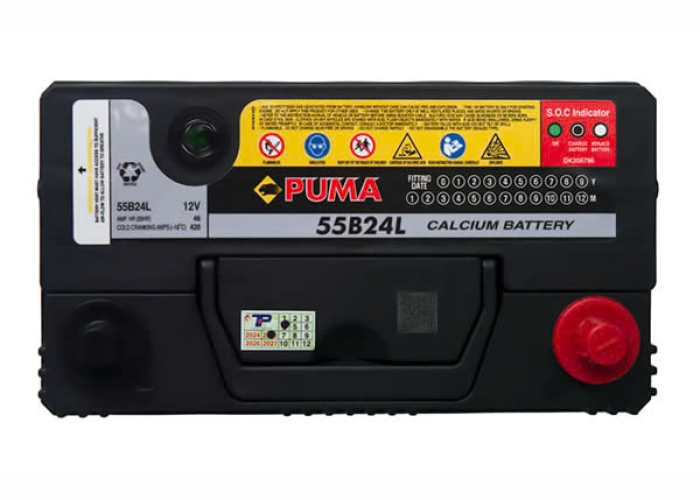 ẮC QUY PUMA 55B24L (12V-46AH)