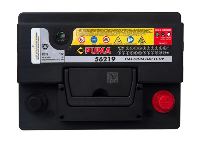 ẮC QUY PUMA DIN62 56219 (12V-62AH)