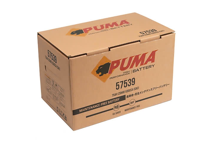 ẮC QUY PUMA DIN75 57539 (12V-75AH)