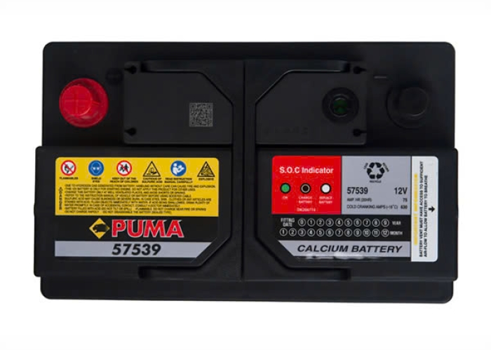 ẮC QUY PUMA DIN75 57539 (12V-75AH)