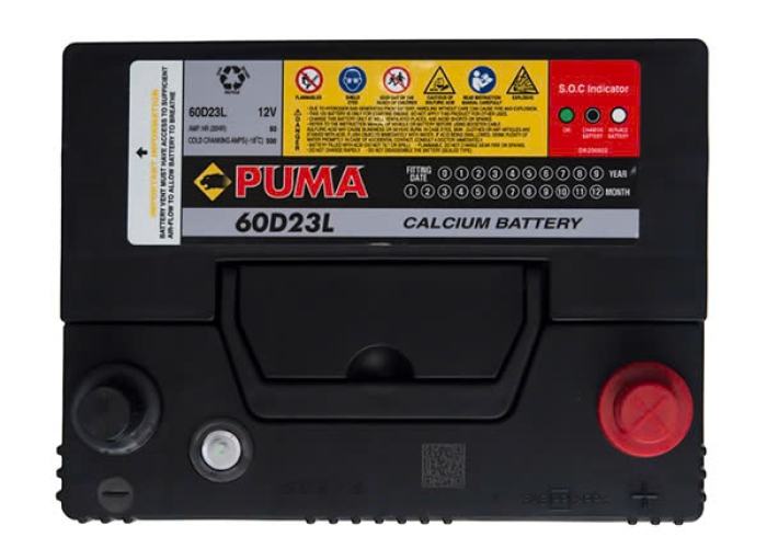 ẮC QUY PUMA 60D23L (12V-60AH)