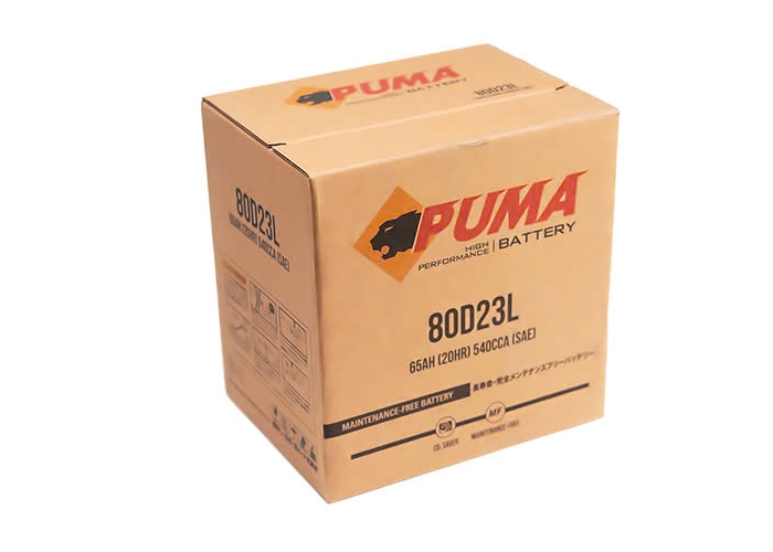 ẮC QUY PUMA 80D23L (12V-65AH)