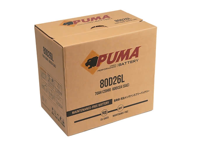 ẮC QUY PUMA 80D26L (12V-70AH)