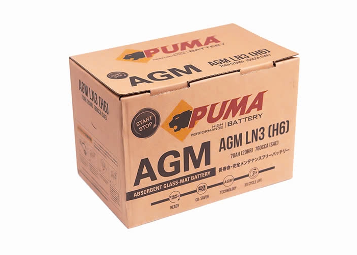 ẮC QUY PUMA AGM LN3 (H6) (12V-70AH)