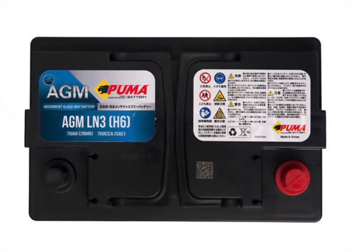 ẮC QUY PUMA AGM LN3 (H6) (12V-70AH)