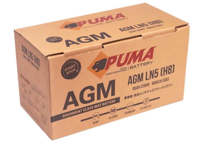 ẮC QUY PUMA AGM LN5 (H8) (12V-95AH)