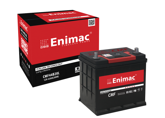 ẮC QUY ENIMAC CMF 44B20R/L (12V-43AH)