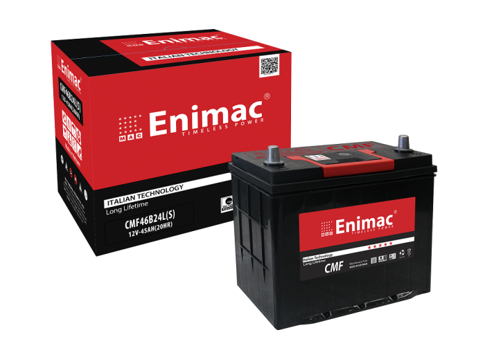ẮC QUY ENIMAC CMF 46B24R/L/(S) (12V-45AH)