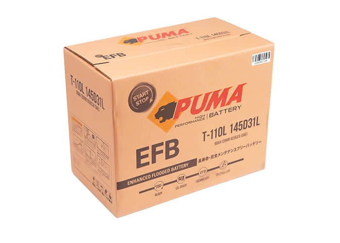 ẮC QUY PUMA EFB T-110L (145D31L) (12V-90AH)