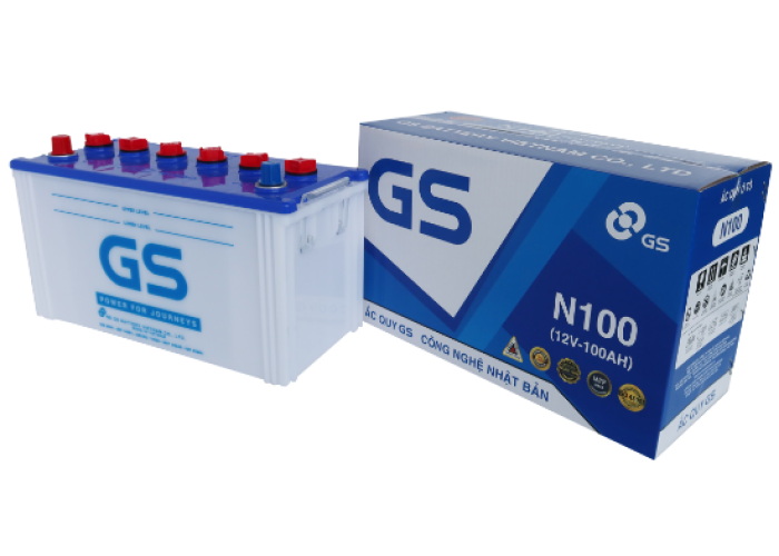 ẮC QUY GS N100 (12V-100AH)