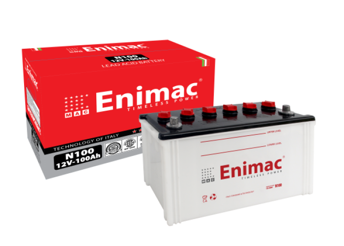 ẮC QUY ENIMAC N100 (12V-100AH)