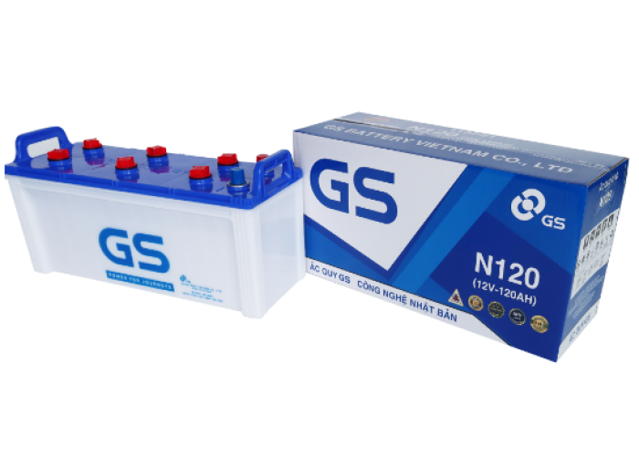ẮC QUY GS N120 (12V-120AH)