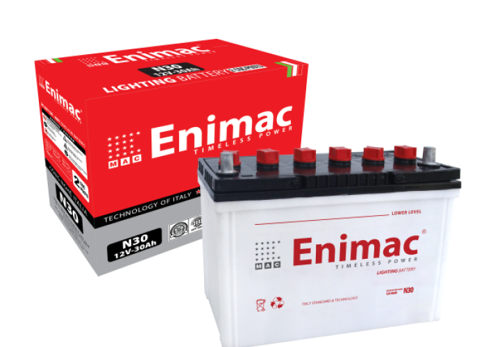ẮC QUY ENIMAC N30 (12V-30AH)