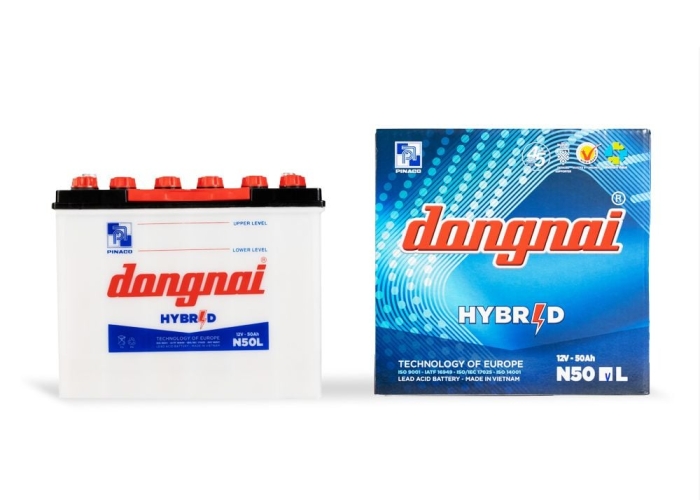 ẮC QUY ĐỒNG NAI 50AH N50
