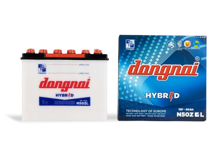 ẮC QUY ĐỒNG NAI 60AH N50Z