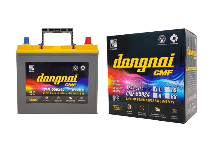 ẮC QUY ĐỒNG NAI 52AH CMF DIN52