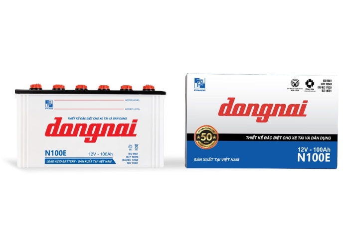 ẮC QUY ĐỒNG NAI 100AH N100
