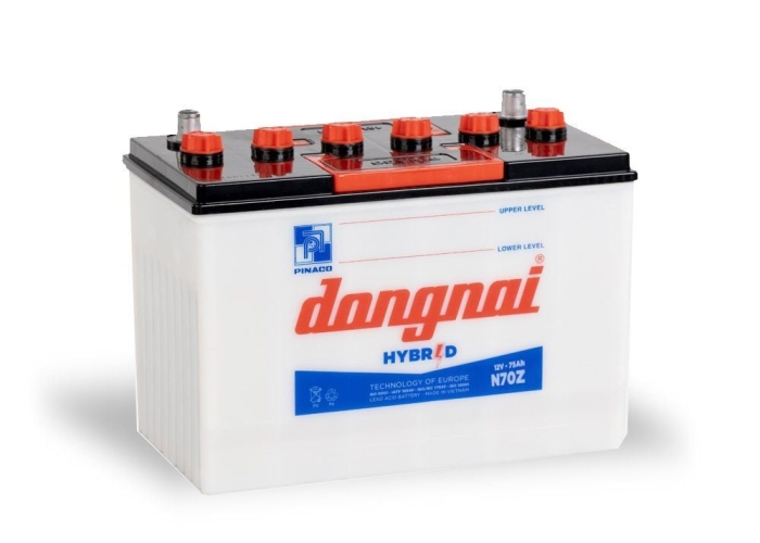 ẮC QUY ĐỒNG NAI 75AH N70Z