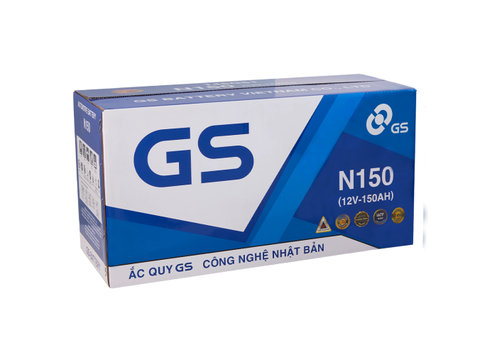  ẮC QUY GS N150 (12V-150AH)