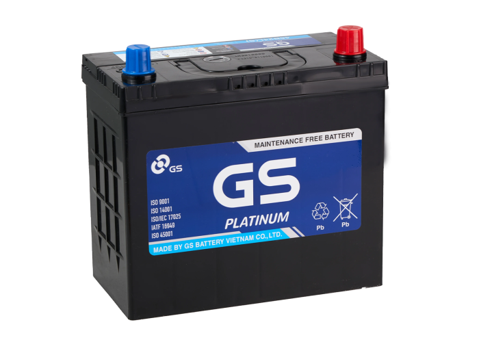 ẮC QUY GS MF 46B24LS (12V-45AH)