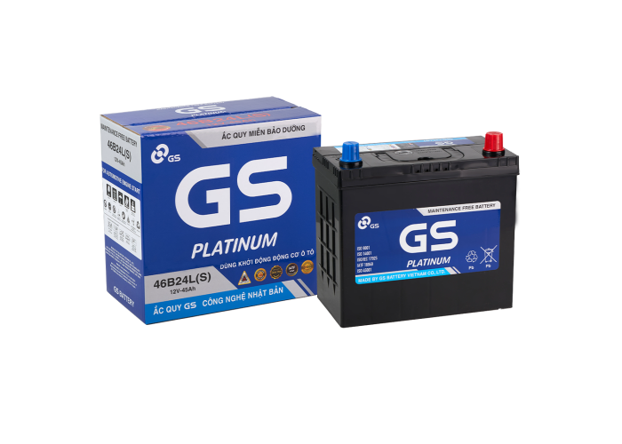 ẮC QUY GS MF 46B24LS (12V-45AH)