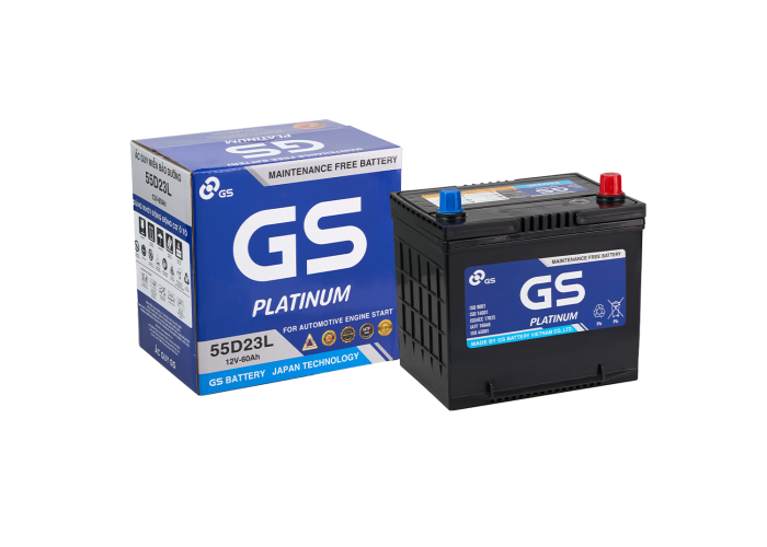 ẮC QUY GS 55D23L (12V-60AH)