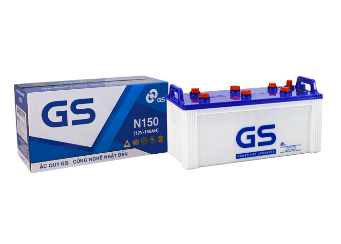  ẮC QUY GS N150 (12V-150AH)