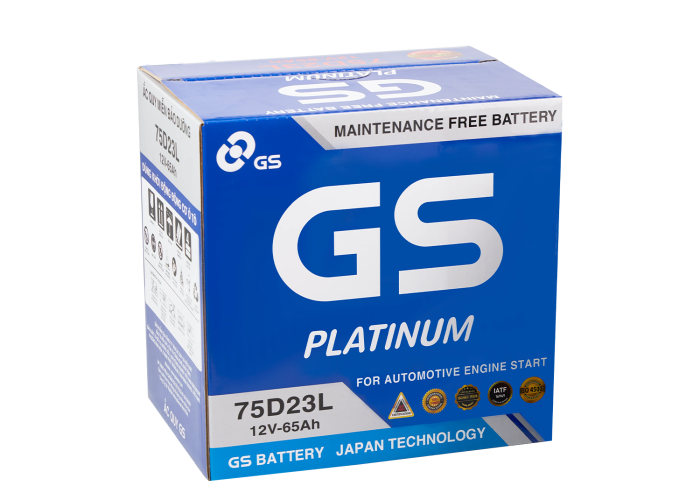 ẮC QUY GS 75D23L (12V-65AH)