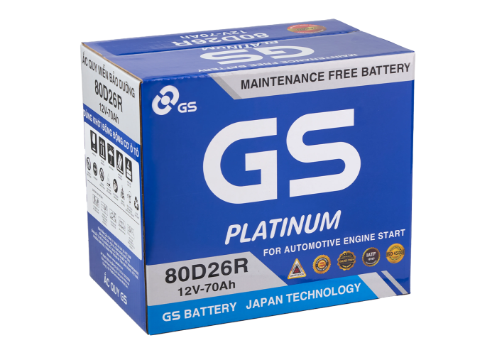 ẮC QUY GS 80D26R (12V-70AH)