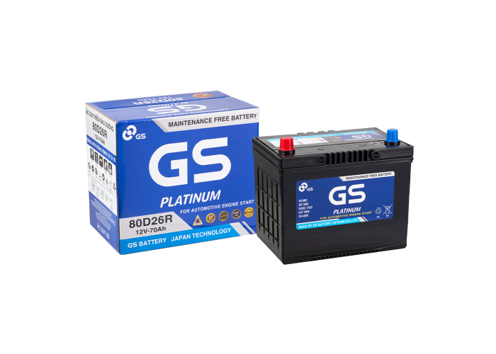 ẮC QUY GS 80D26R (12V-70AH)