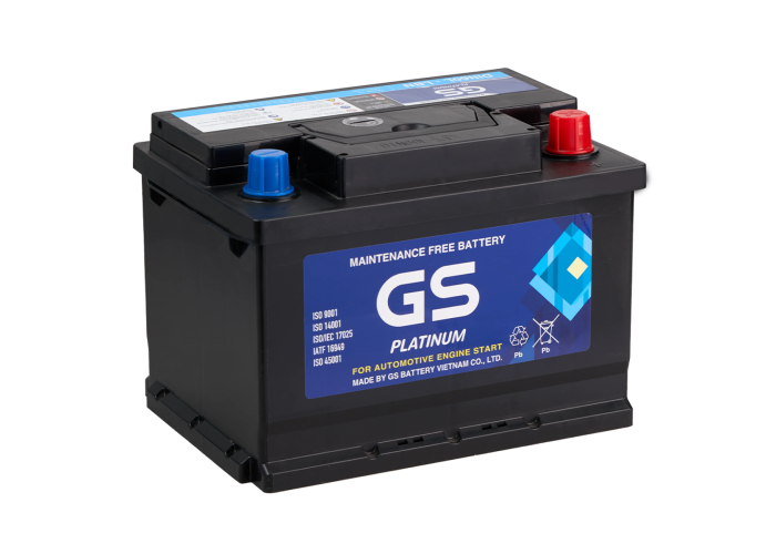 ẮC QUY GS DIN60-LBN (12V-60AH)