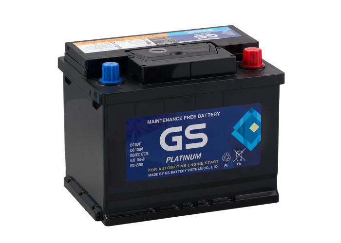 ẮC QUY GS DIN60L (12V-60AH)