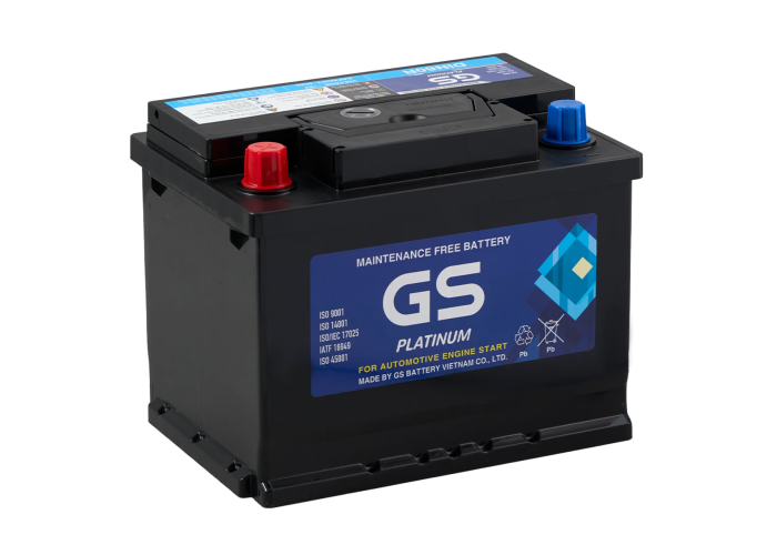 ẮC QUY GS DIN60R (12V-60AH)
