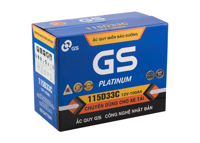 ẮC QUY GS 115D33C (12V-100AH)