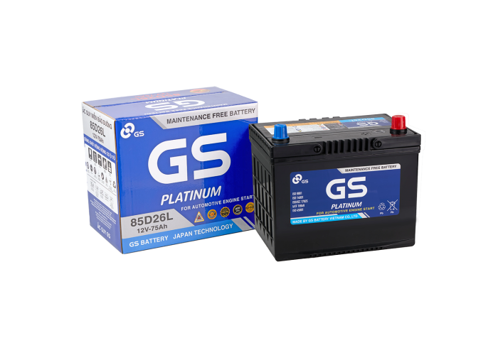 ẮC QUY GS 85D26L (12V-75AH)