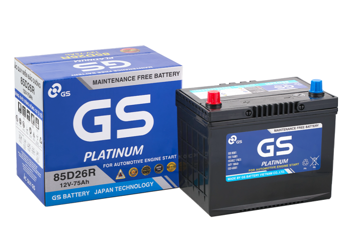 ẮC QUY GS 85D26R (12V-75AH)