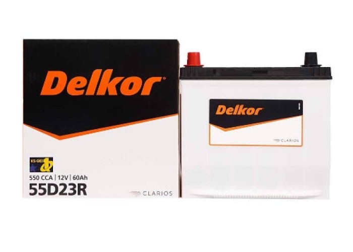 Ắc quy Delkor 55D23R ( 12v - 60Ah )