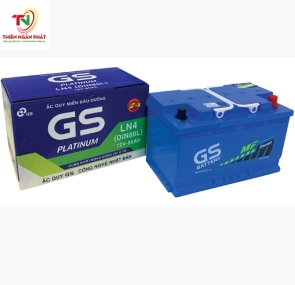 ẮC QUY GS LN4 DIN80L (12V-80AH)