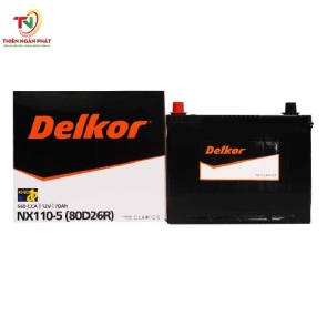 Ắc quy Delkor NX110-5 (80D26R) ( 12v - 70Ah)