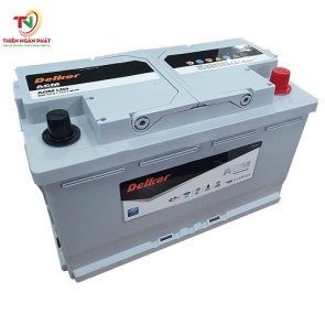 Ắc quy Delkor DIN AGM80 LN4 (12V-80Ah)