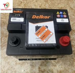 Ắc quy Delkor Din 55066 ( 12v - 50Ah)