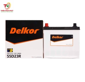 Ắc quy Delkor 55D23R ( 12v - 60Ah )